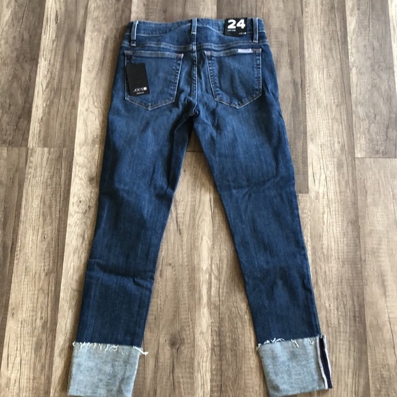 Joe’s Jeans Cuff Crop NEW Jeans 24 - Picture 7 of 9